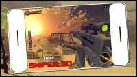 armée sniper 3d 2019: champ de bataille du désert Screen Shot 3