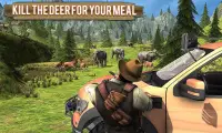 Caça de animais: Jung Survival Screen Shot 0