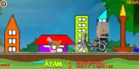 Tangkap Ayam Crypton - game offline terbaik gratis Screen Shot 0