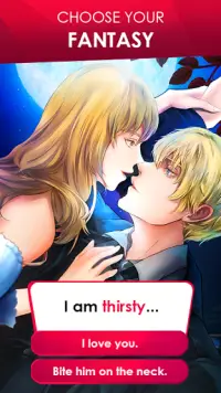 Vampire Lover: Interactive Romance Game 💖 (Otome) Screen Shot 0