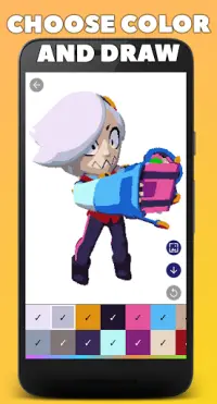 PixStars - Color by number for Brawl Stars Screen Shot 2