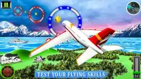 Flying Airplane Pilot Flight 3d Simulator Screen Shot 2