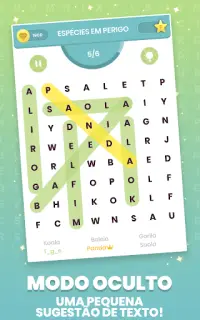 Caça palavras - conecte a letras gratuitamente Screen Shot 6