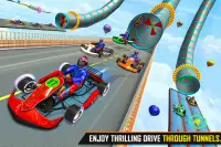 Go Kart Ramp Car Stunt Games Screen Shot 0