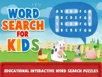 Educational Word Search Game For Kids - Word Games Screen Shot 0