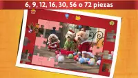 Puzzle de Navidad Juego Niños Screen Shot 2