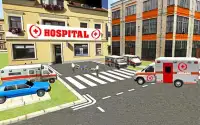 ambulans park Kurtarma sürücüsü Screen Shot 1