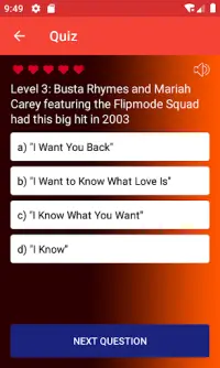 R&B and Hip Hop Quiz Game Screen Shot 6