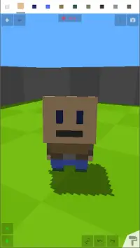 Square Heads - Voxel Editor Screen Shot 2