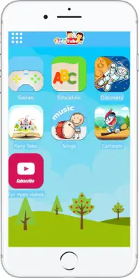 KidsTube - Youtube Cartoon et jeux Screen Shot 5