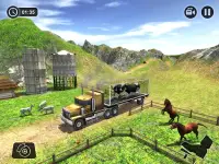 Farm Animal Truck Driver Game Screen Shot 9