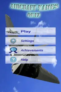 Militärflugzeug-Quiz Screen Shot 0