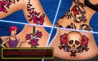виртуальный художник тату-мейкера: татуировки игры Screen Shot 15