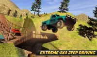 Offroad Jeep 4x4 Uphill Driving Games Screen Shot 8