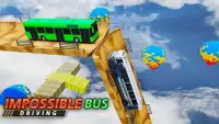 Unmöglich Bus Treiber Mega Rampe Bus Stunt Racing Screen Shot 3