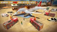 Fire Fighter Truck Real City Heroes Screen Shot 10
