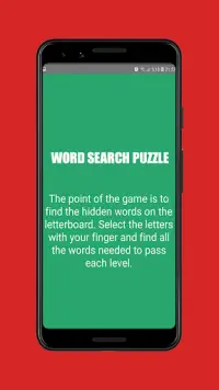 Word Search Puzzle - Hidden Word Game Screen Shot 3