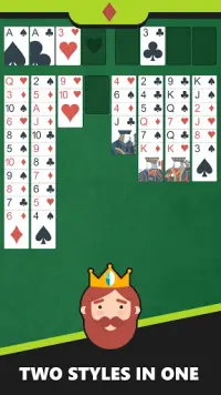 Solitaire King: Classic Spider & Freecell Screen Shot 2