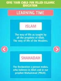 Muslim Kids Educational Games Screen Shot 3