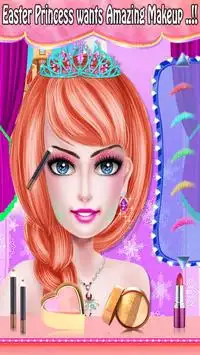 Easter Princess Stunning Spa games for girls Screen Shot 1