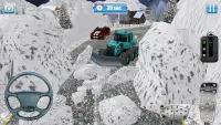 Heavy Snow Plow Rescue: Truck Driving Simulator 3D Screen Shot 0