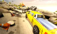 100 Speed ​​Bump Car Crash Sfida ad alta velocità Screen Shot 5
