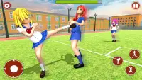 High School Anime Girl Life 3D Screen Shot 1