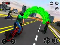 Rooftop Bicycle Stunt Rider 3D Screen Shot 11