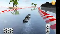 Motor Boat Fast Race 3D Screen Shot 2