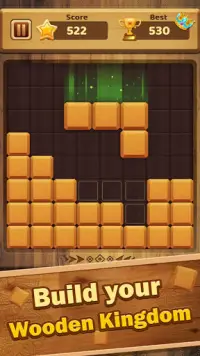 나무 블록 퍼즐 - Wood Block Puzzle Screen Shot 0