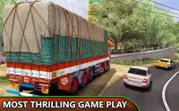 nga lái xe tải mô phỏng 3d: trò chơi xe tải Screen Shot 2