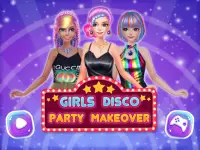Disco party taniec księżniczka gry Screen Shot 0