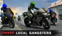 Police Bike Crime Patrol Squad: Gangster Car Chase Screen Shot 4