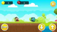 Shin Chan Shooter vs Monsters Game Screen Shot 1