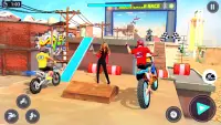 desconectado juegos aventuras - bicicleta truco Screen Shot 2