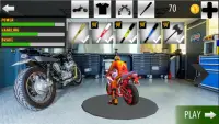 Moto Bike Attack Race fight 3d games Screen Shot 1