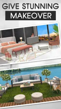 Home Makeover - Interior Design Decorating Games Screen Shot 1