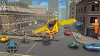 Flying Car Rescue Game 3D: Flying Simulator Screen Shot 1