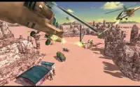 Gunship Ataque Batalha Guerra - Zangão Ar Guerras Screen Shot 3