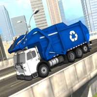 New Garbage Dump Truck Driving: Transportspiele