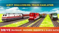 Simulador de tren indio: tren wala juego Screen Shot 1