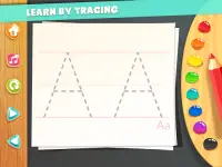 ABC Tracing for Kids Free Games Screen Shot 18