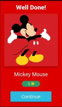 Name That Disney Character - Free Trivia Game Screen Shot 1