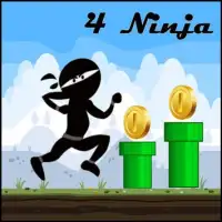 4 Ninja Run Crash Screen Shot 0