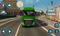 Heavy Cargo Truck Trailer Euro Truck Sim 2018 Screen Shot 0