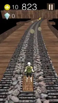 Speed ​​Rail lame: Runner Rush Screen Shot 8