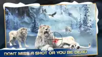 blanco salvaje león Cazador caza 2017 Screen Shot 4