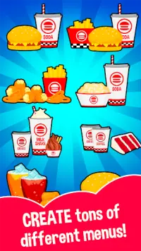 Burger Tycoon - Incremental Idle Games Simulator Screen Shot 1
