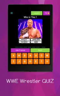 WWE QUIZ Game - Wrestler Quiz Game - 2021 Screen Shot 11