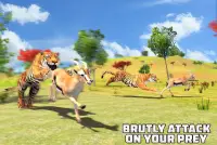 Tiger Simulator: Animal Family Survival Game Screen Shot 0